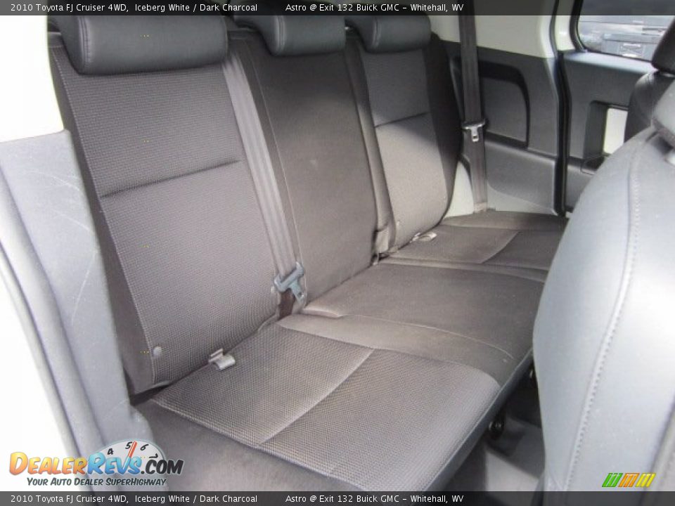 2010 Toyota FJ Cruiser 4WD Iceberg White / Dark Charcoal Photo #12