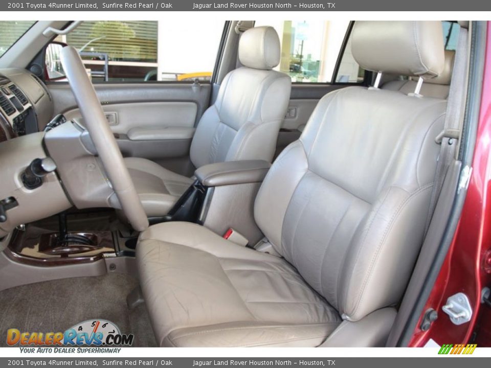 2001 Toyota 4Runner Limited Sunfire Red Pearl / Oak Photo #5