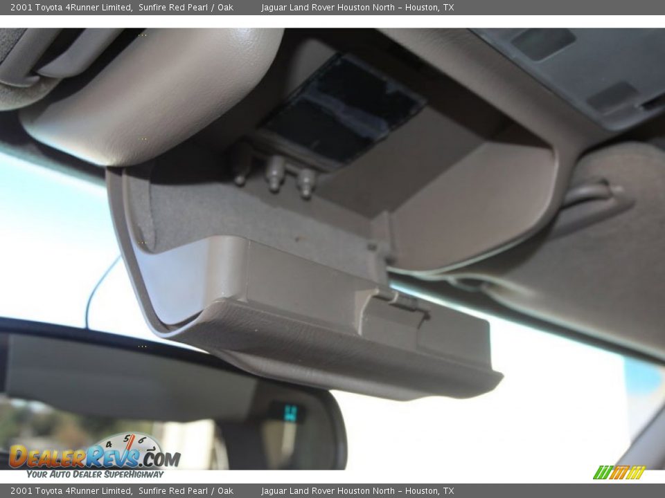 2001 Toyota 4Runner Limited Sunfire Red Pearl / Oak Photo #22