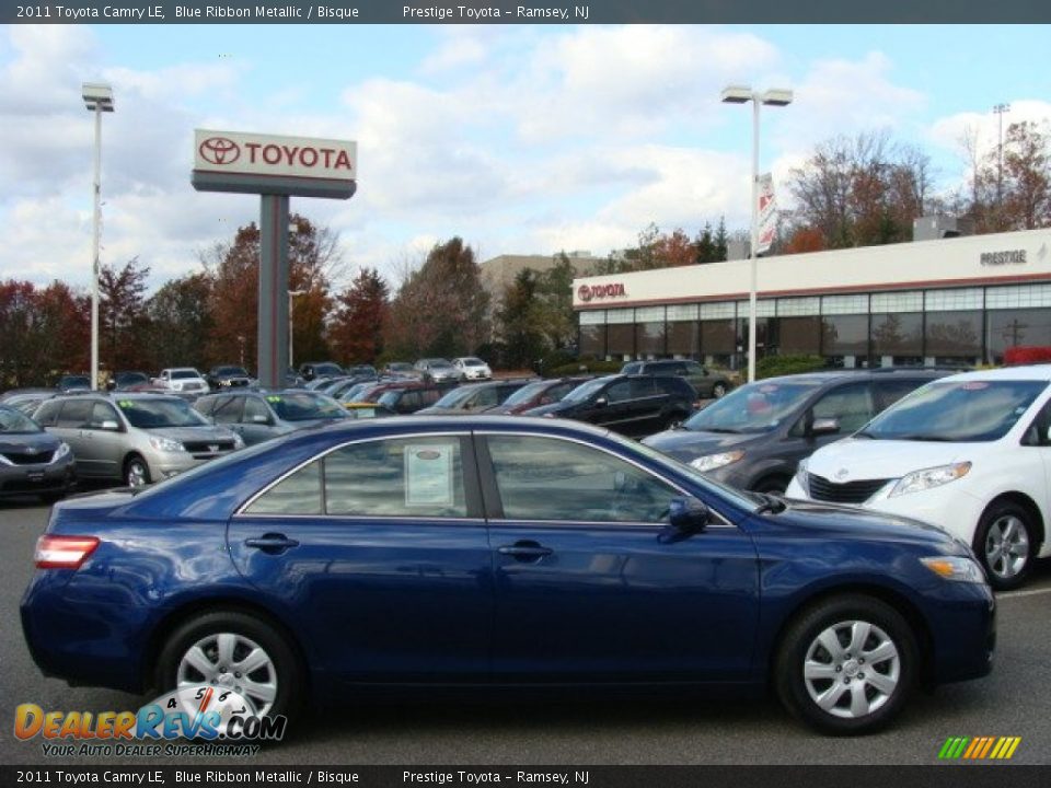2011 Toyota Camry LE Blue Ribbon Metallic / Bisque Photo #1