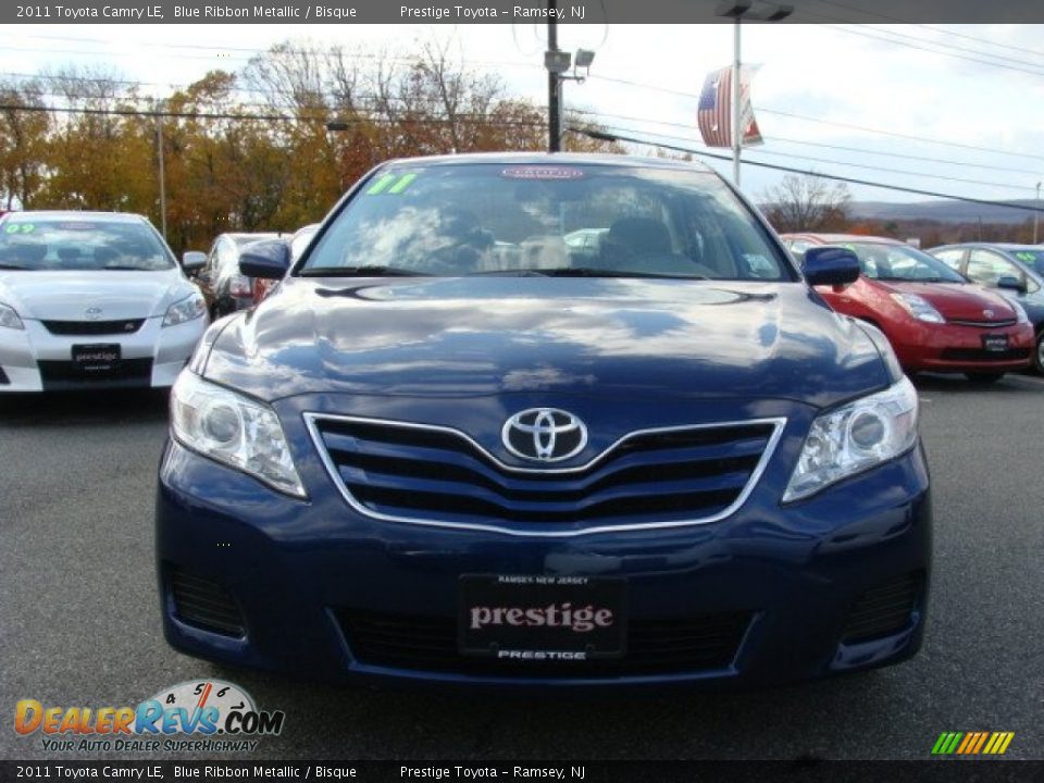 2011 Toyota Camry LE Blue Ribbon Metallic / Bisque Photo #2