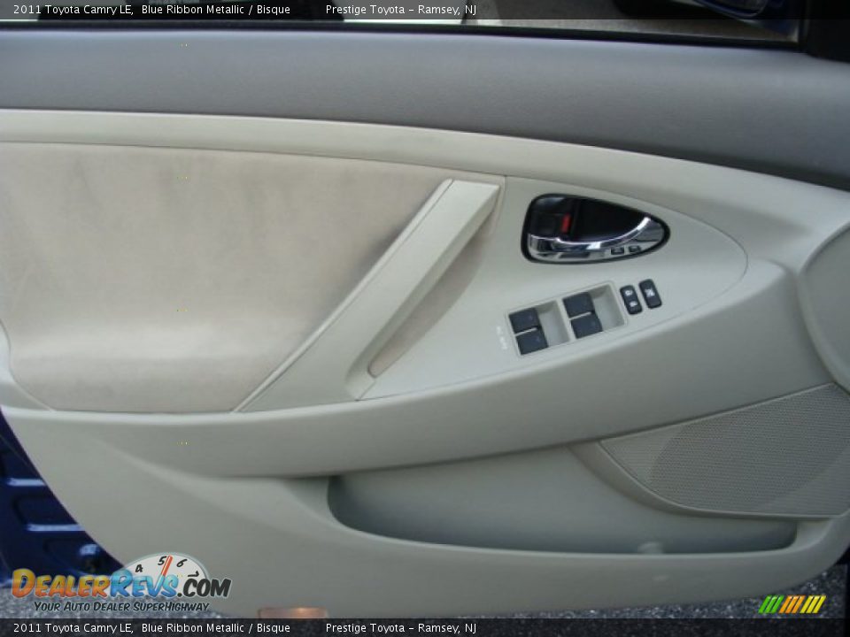 2011 Toyota Camry LE Blue Ribbon Metallic / Bisque Photo #6
