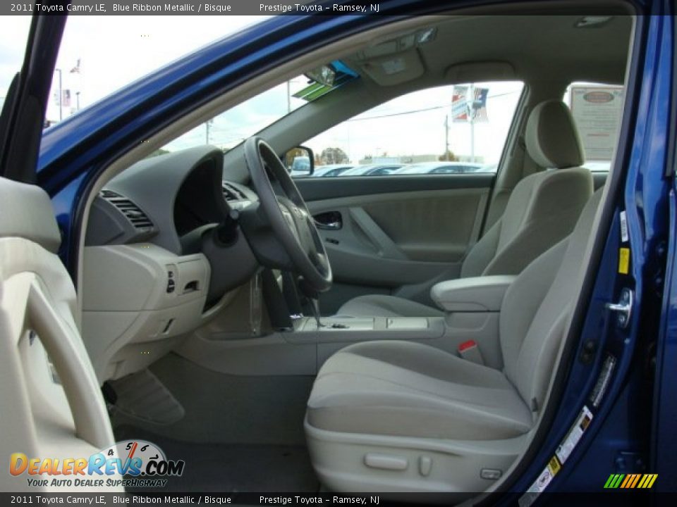 2011 Toyota Camry LE Blue Ribbon Metallic / Bisque Photo #7