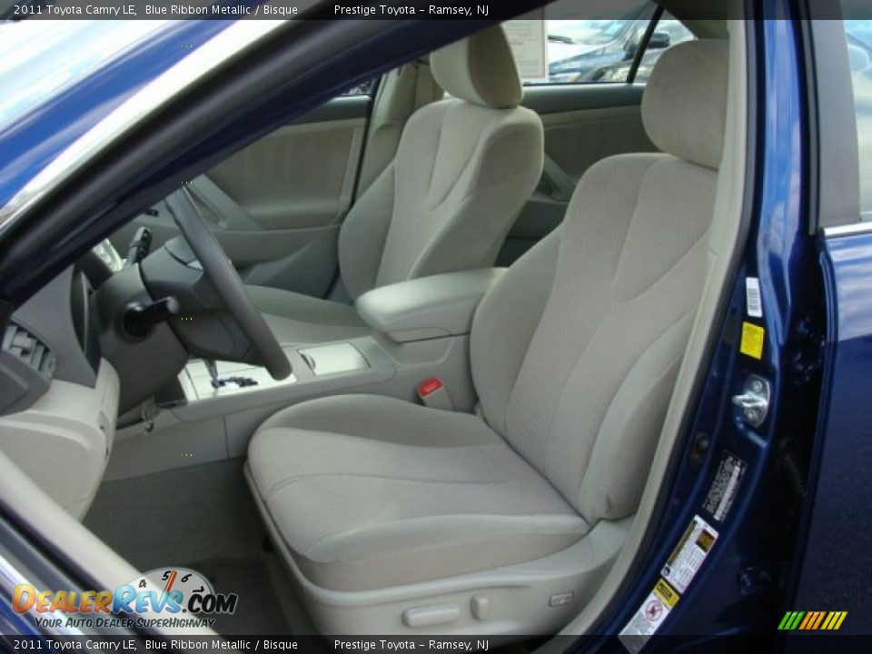 2011 Toyota Camry LE Blue Ribbon Metallic / Bisque Photo #8