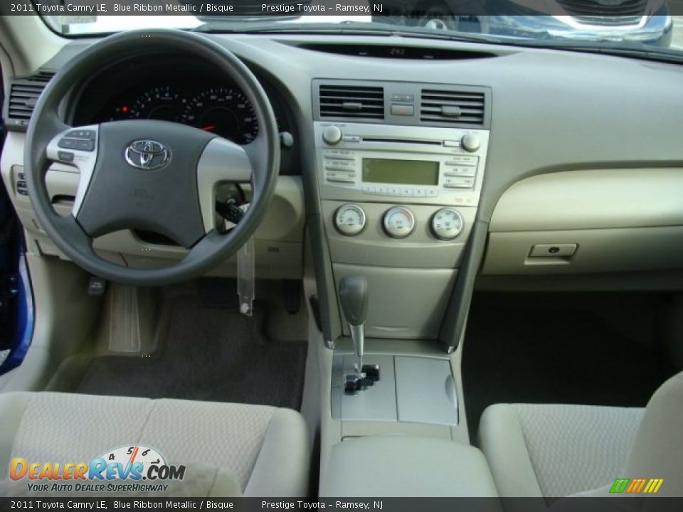 2011 Toyota Camry LE Blue Ribbon Metallic / Bisque Photo #9
