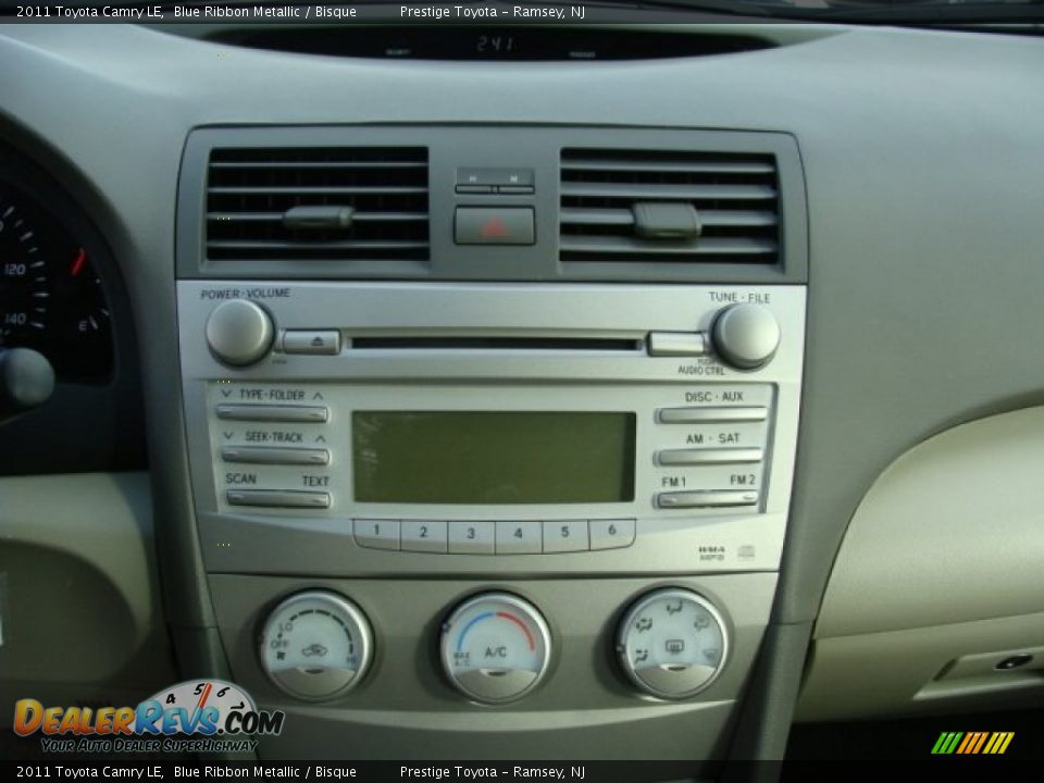 2011 Toyota Camry LE Blue Ribbon Metallic / Bisque Photo #11