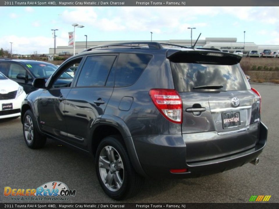 2011 Toyota RAV4 Sport 4WD Magnetic Gray Metallic / Dark Charcoal Photo #4