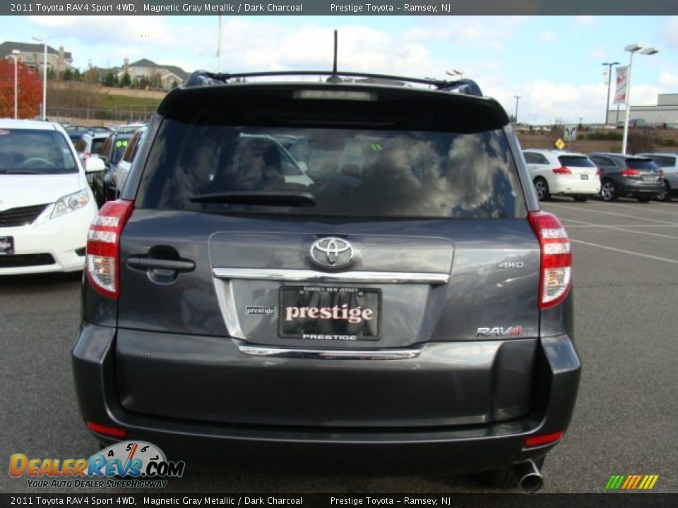 2011 Toyota RAV4 Sport 4WD Magnetic Gray Metallic / Dark Charcoal Photo #5