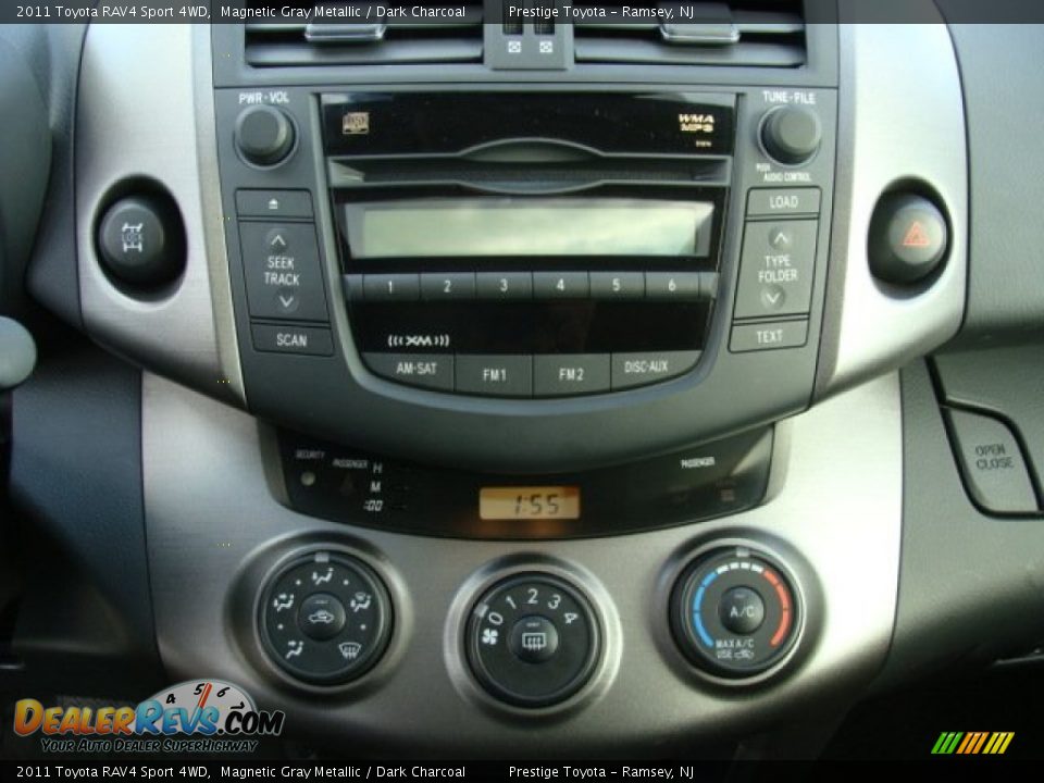 2011 Toyota RAV4 Sport 4WD Magnetic Gray Metallic / Dark Charcoal Photo #11