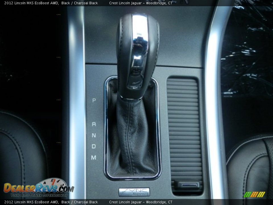 2012 Lincoln MKS EcoBoost AWD Shifter Photo #13