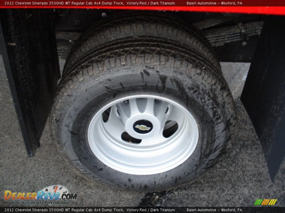 2012 Chevrolet Silverado 3500HD WT Regular Cab 4x4 Dump Truck Wheel Photo #10