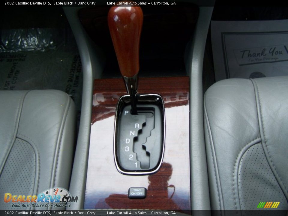 2002 Cadillac DeVille DTS Sable Black / Dark Gray Photo #22