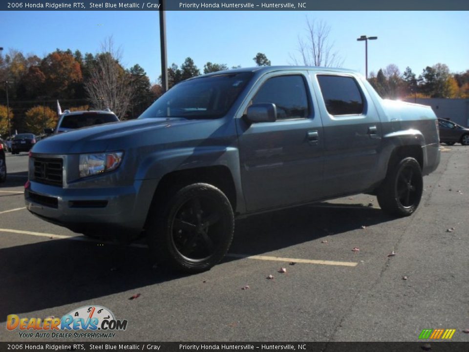 2006 Honda Ridgeline RTS Steel Blue Metallic / Gray Photo #1