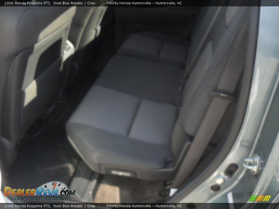 2006 Honda Ridgeline RTS Steel Blue Metallic / Gray Photo #13