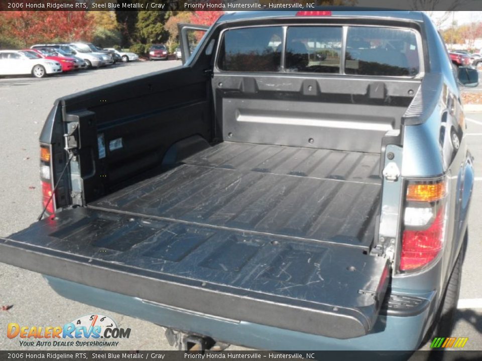 2006 Honda Ridgeline RTS Steel Blue Metallic / Gray Photo #17