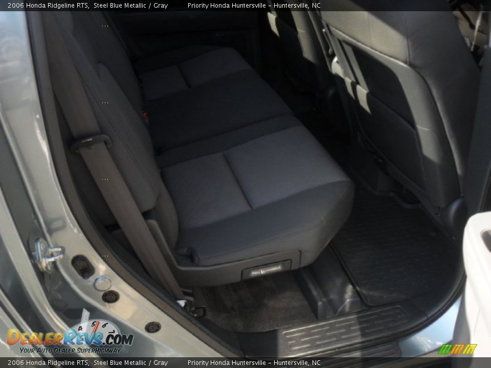 2006 Honda Ridgeline RTS Steel Blue Metallic / Gray Photo #19