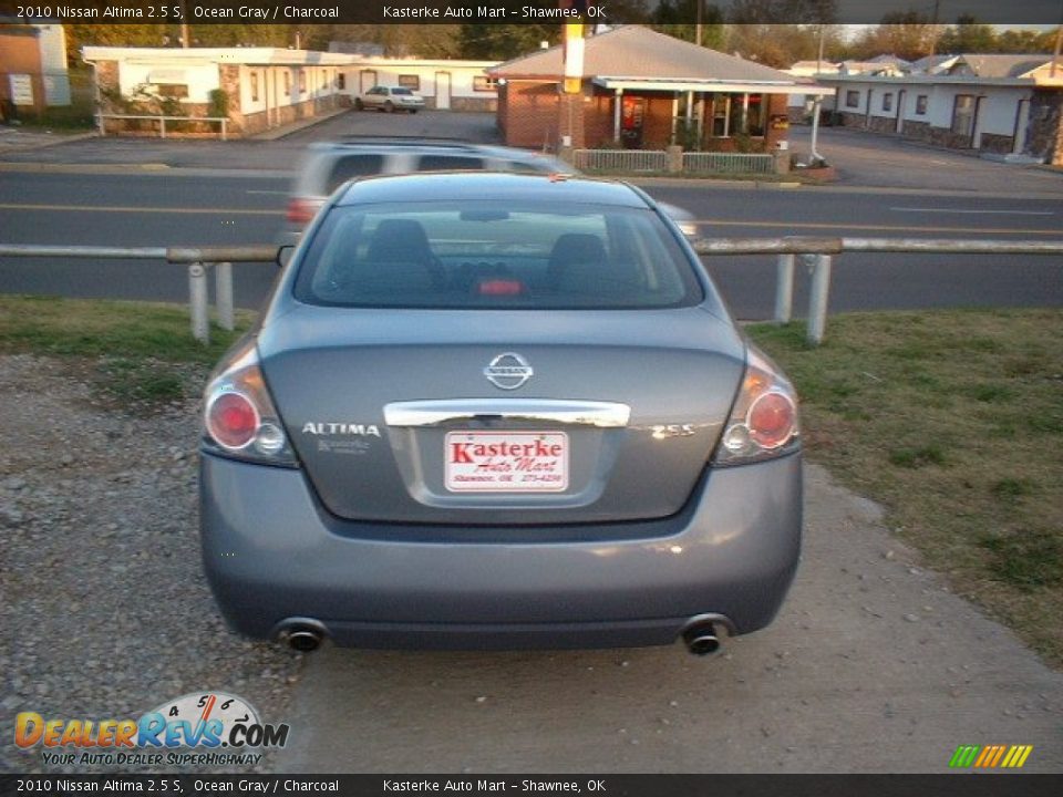 2010 Nissan Altima 2.5 S Ocean Gray / Charcoal Photo #4