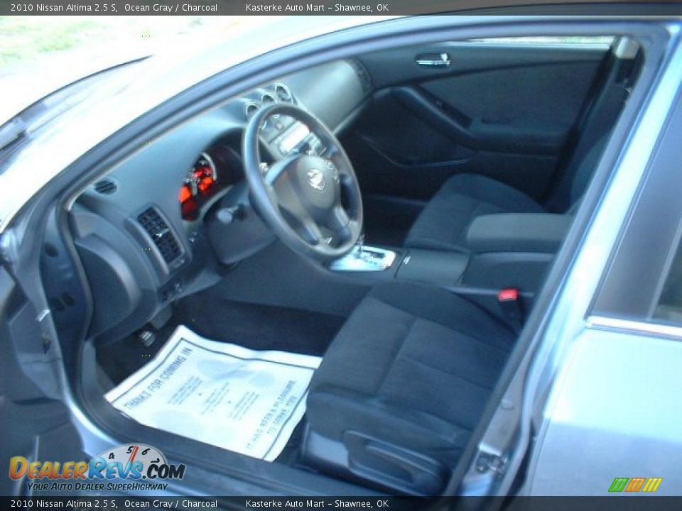 2010 Nissan Altima 2.5 S Ocean Gray / Charcoal Photo #9