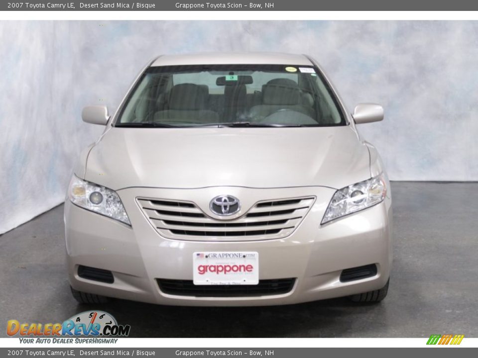2007 Toyota Camry LE Desert Sand Mica / Bisque Photo #2