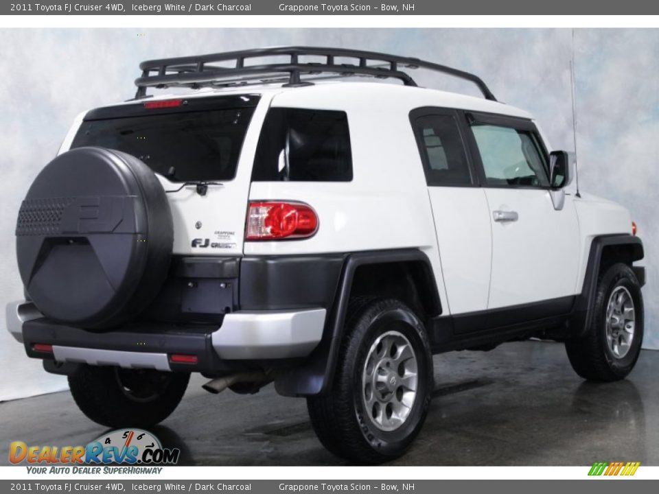 2011 Toyota FJ Cruiser 4WD Iceberg White / Dark Charcoal Photo #8