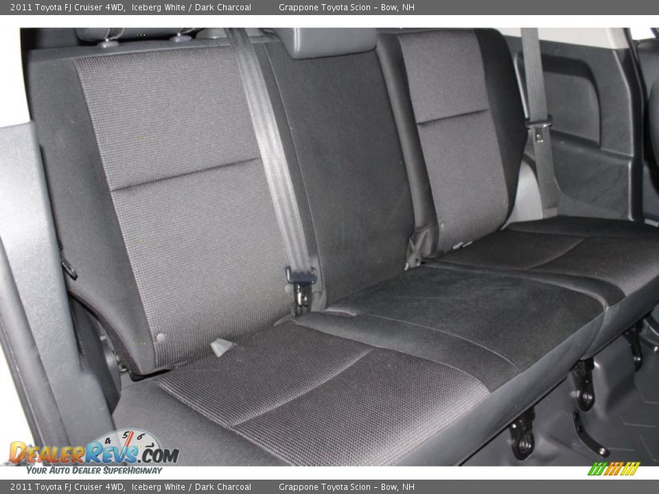 2011 Toyota FJ Cruiser 4WD Iceberg White / Dark Charcoal Photo #14
