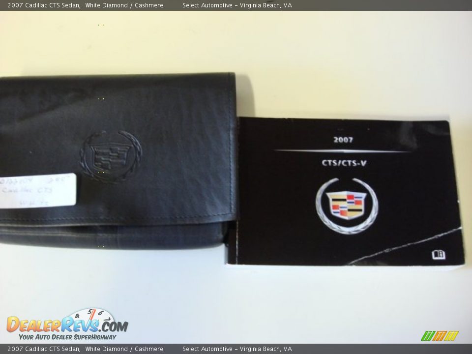 2007 Cadillac CTS Sedan White Diamond / Cashmere Photo #21