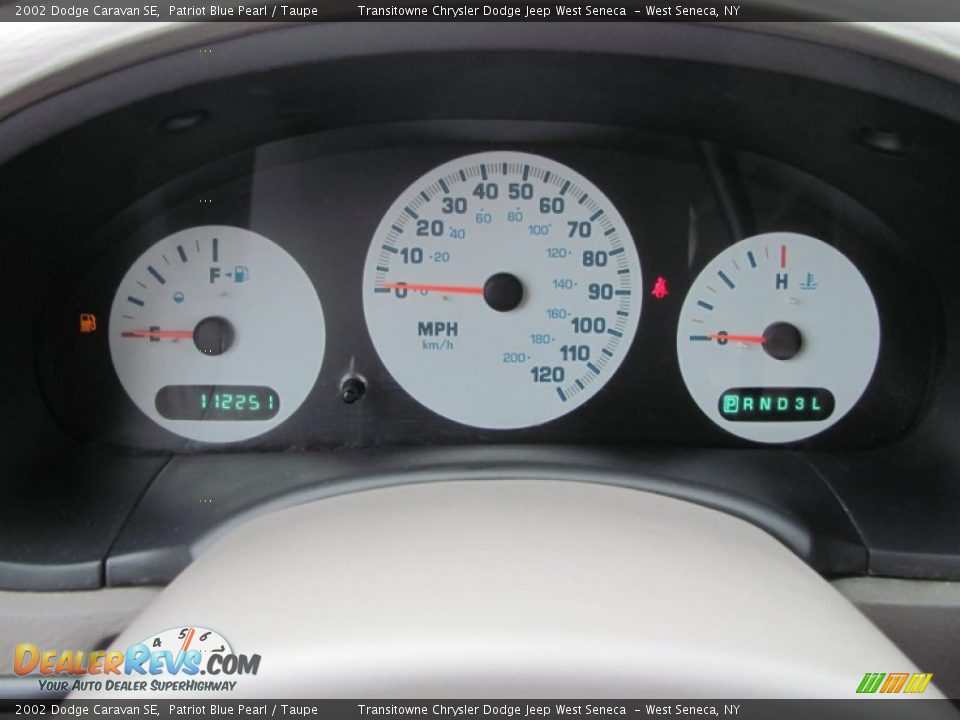 2002 Dodge Caravan SE Gauges Photo #6