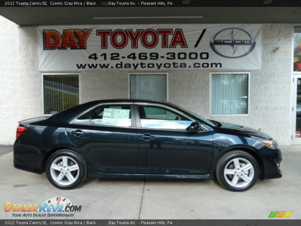 2012 Toyota Camry SE Cosmic Gray Mica / Black Photo #1