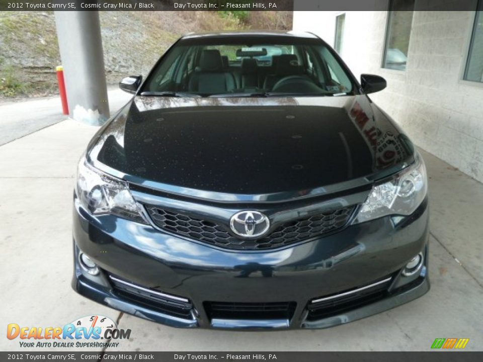 2012 Toyota Camry SE Cosmic Gray Mica / Black Photo #6