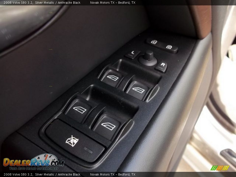 2008 Volvo S80 3.2 Silver Metallic / Anthracite Black Photo #5