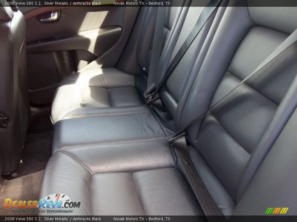 2008 Volvo S80 3.2 Silver Metallic / Anthracite Black Photo #6