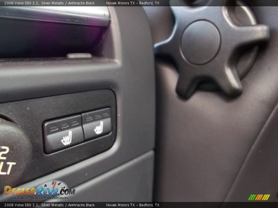 2008 Volvo S80 3.2 Silver Metallic / Anthracite Black Photo #7