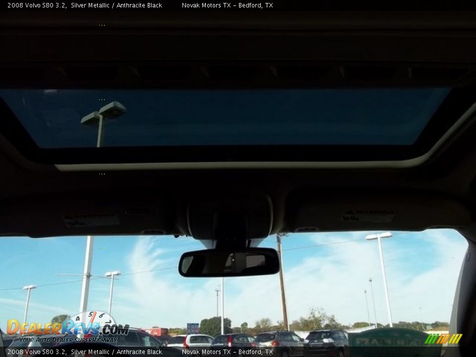 2008 Volvo S80 3.2 Silver Metallic / Anthracite Black Photo #11