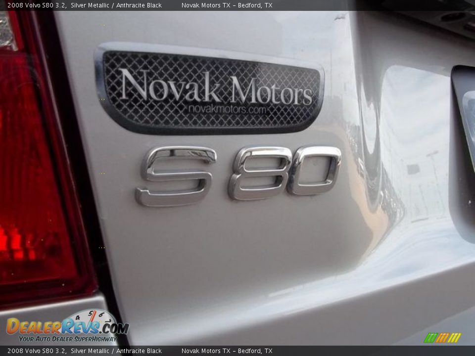 2008 Volvo S80 3.2 Silver Metallic / Anthracite Black Photo #23