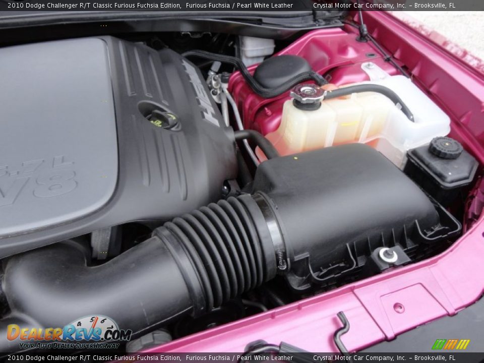 2010 Dodge Challenger R/T Classic Furious Fuchsia Edition 5.7 Liter HEMI OHV 16-Valve MDS VVT V8 Engine Photo #18