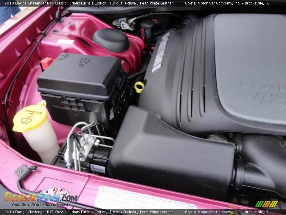 2010 Dodge Challenger R/T Classic Furious Fuchsia Edition 5.7 Liter HEMI OHV 16-Valve MDS VVT V8 Engine Photo #19