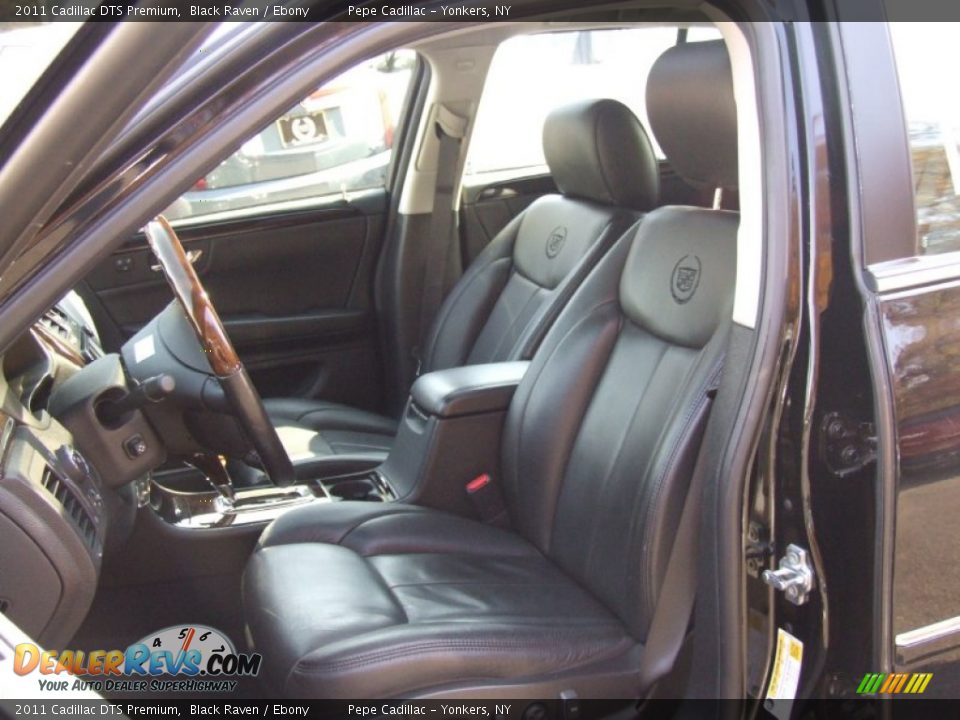 2011 Cadillac DTS Premium Black Raven / Ebony Photo #12