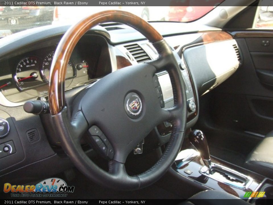 2011 Cadillac DTS Premium Black Raven / Ebony Photo #16