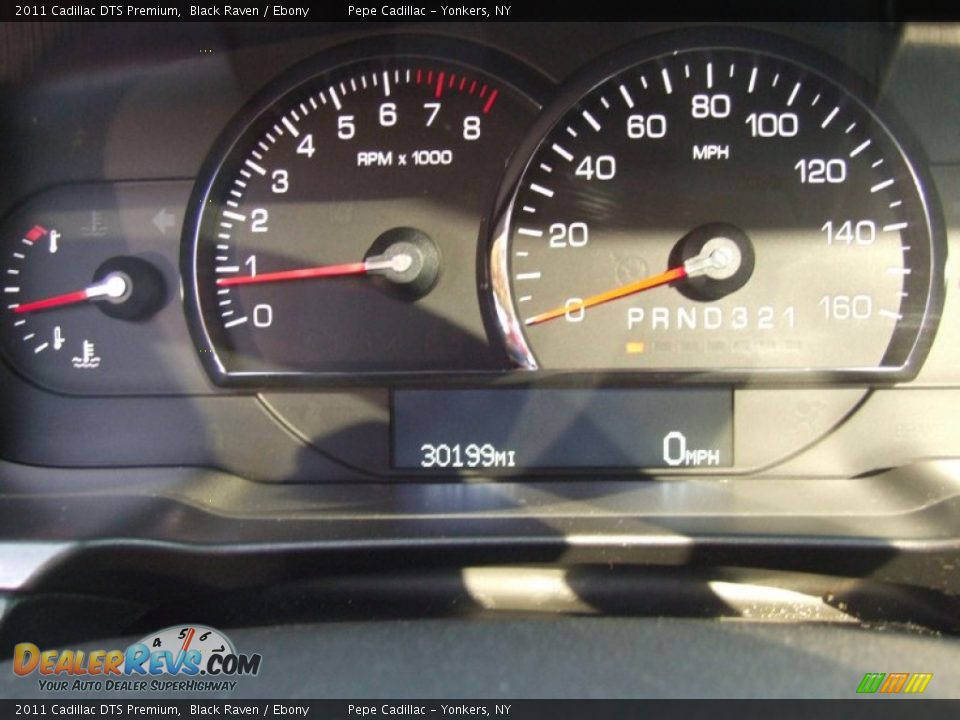2011 Cadillac DTS Premium Black Raven / Ebony Photo #19