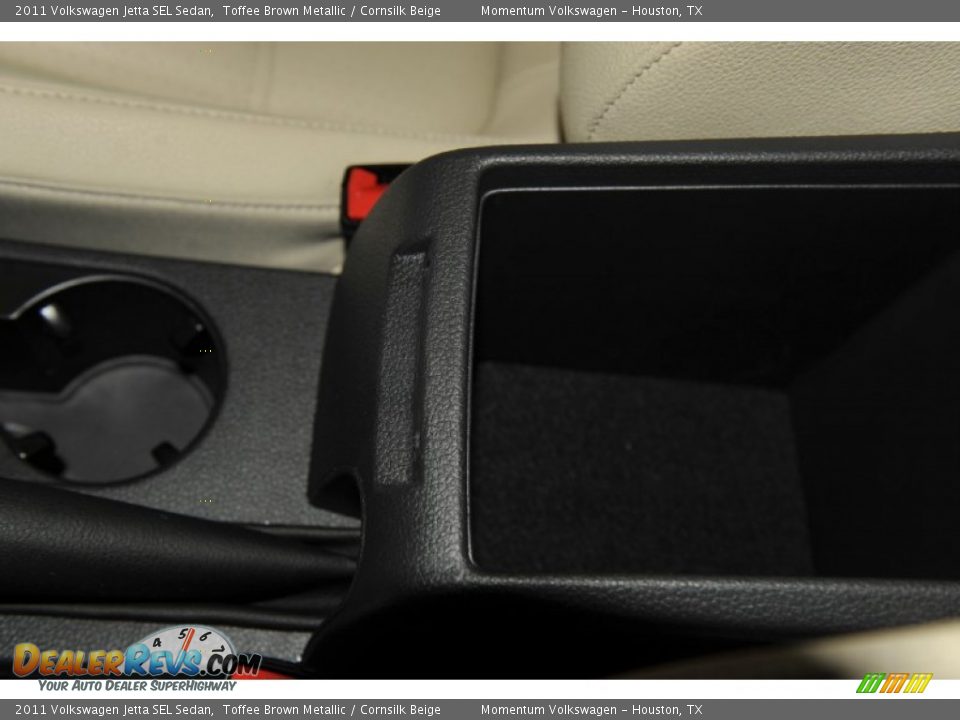 2011 Volkswagen Jetta SEL Sedan Toffee Brown Metallic / Cornsilk Beige Photo #18