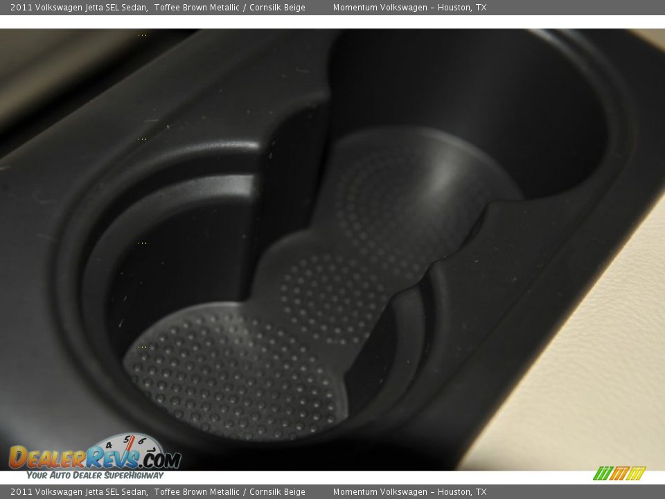 2011 Volkswagen Jetta SEL Sedan Toffee Brown Metallic / Cornsilk Beige Photo #26