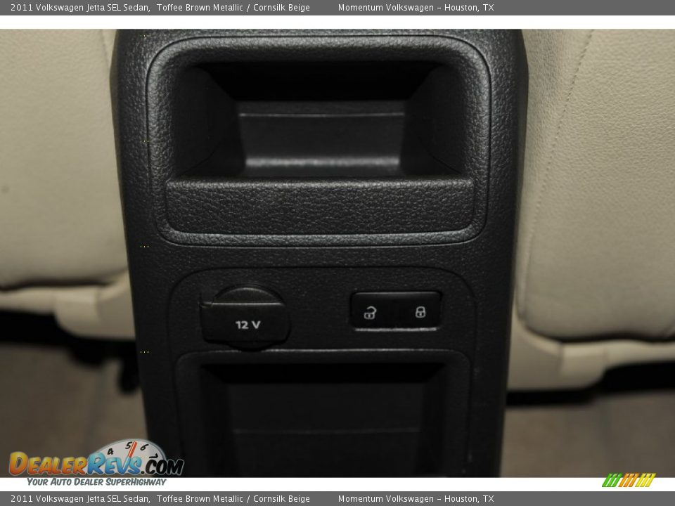 2011 Volkswagen Jetta SEL Sedan Toffee Brown Metallic / Cornsilk Beige Photo #27