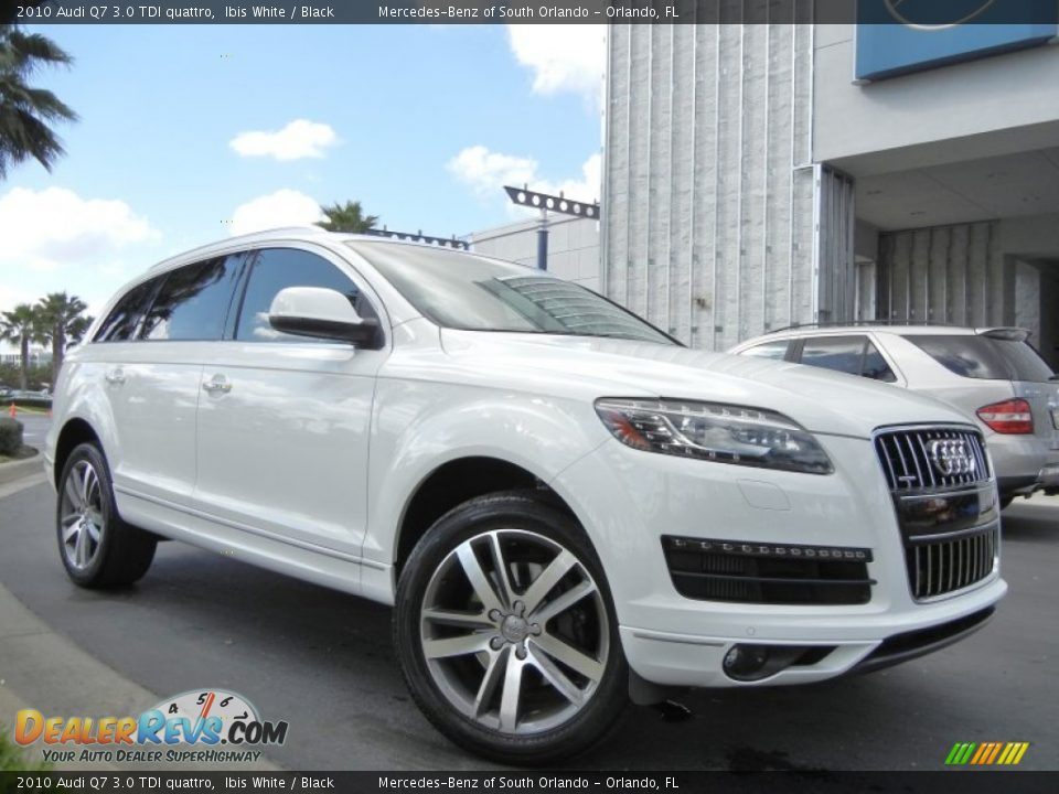 2010 Audi Q7 3.0 TDI quattro Ibis White / Black Photo #4