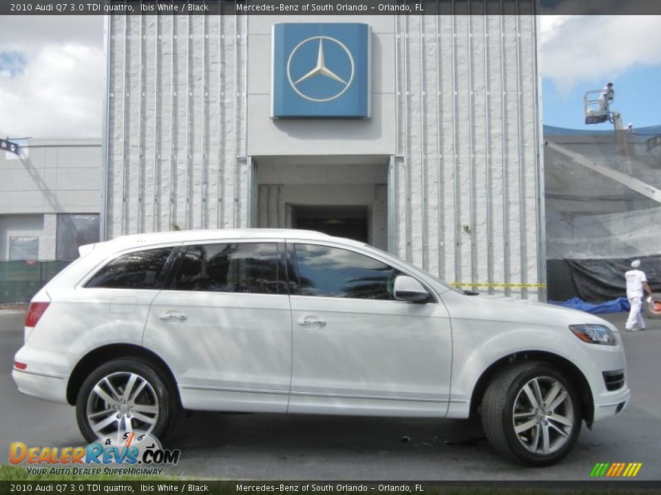 2010 Audi Q7 3.0 TDI quattro Ibis White / Black Photo #5