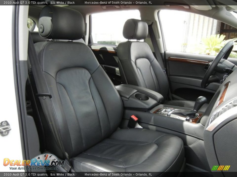 Black Interior - 2010 Audi Q7 3.0 TDI quattro Photo #22