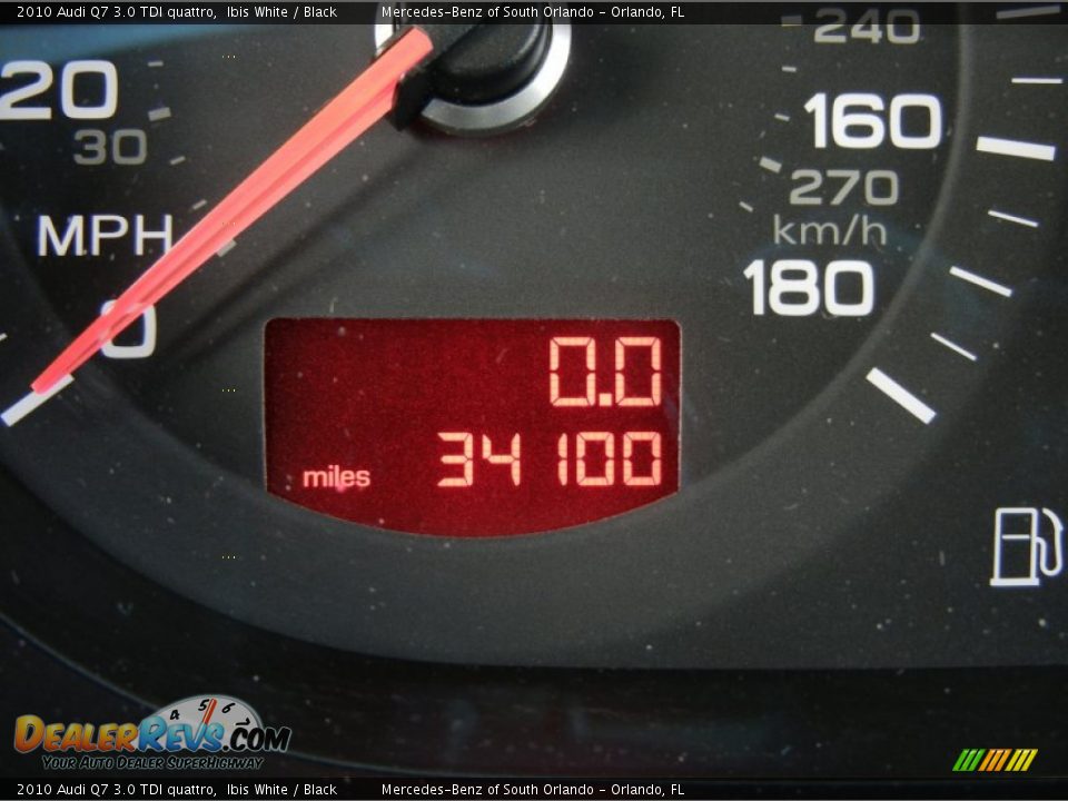 2010 Audi Q7 3.0 TDI quattro Ibis White / Black Photo #28