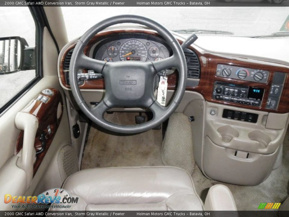 2000 GMC Safari AWD Conversion Van Storm Gray Metallic / Pewter Photo #11