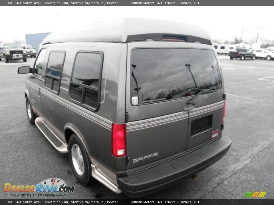 2000 GMC Safari AWD Conversion Van Storm Gray Metallic / Pewter Photo #14