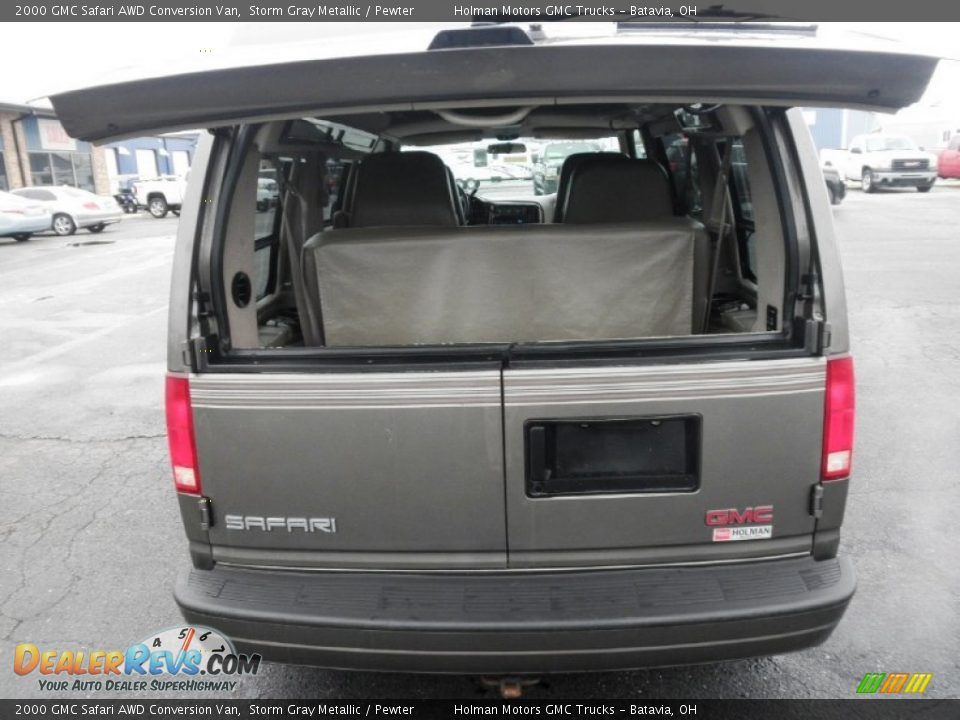 2000 GMC Safari AWD Conversion Van Storm Gray Metallic / Pewter Photo #15