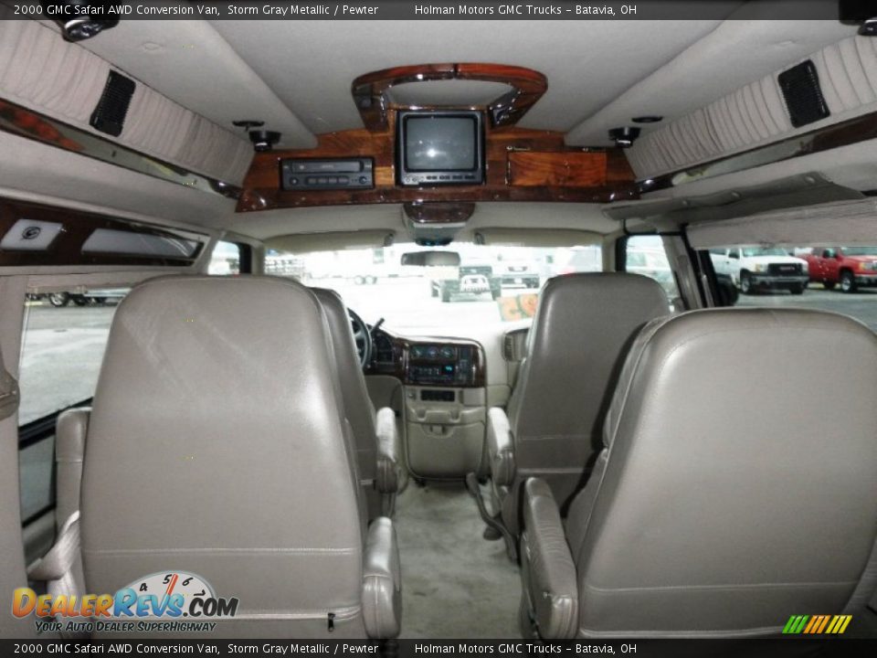 2000 GMC Safari AWD Conversion Van Storm Gray Metallic / Pewter Photo #17